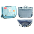 Me To You Coloured Flowers Backpack Blue 33 x 26 x 8 cm