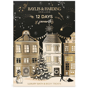 Baylis & Harding Tangerine and Grapefruit Advent Calendar 12 days calendar for the first days of December, cosmetic set