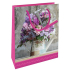 Nekupto Gift paper bag 14 x 11 x 6,5 cm Bouquet in a teapot