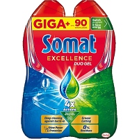 Somat Excellence Duo Gel for Dishwasher, 1620 ml, 90 doses