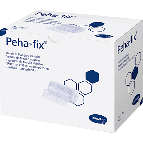 Peha-fix elastic fixing bandage, 8 cm × 4 m