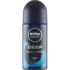 Nivea Men Deep Beat Ball Antiperspirant for Men, 50 ml