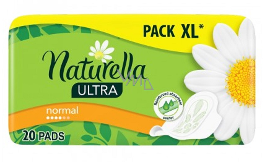 Naturela Normal Naturella Ultra Normal with Chamomile sanitary pads 20 pieces - VMD ...