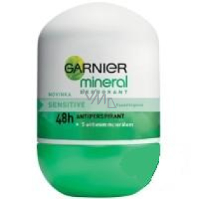 Garnier Mineral Sensitive roll-on alcohol-free ball deodorant for women 50 ml
