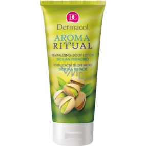 Dermacol Aroma Ritual Sicilian pistachio Revitalizing body lotion 200 ml