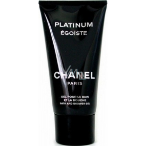 Chanel Egoiste Platinum shower gel for men 150 ml