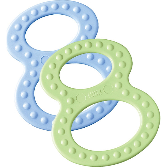 Nuk Bite "8" different colors 2 pieces