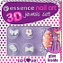 Essence Nail Art 3D Jewels Set nail decoration set 01 To Love 10 g