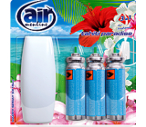 Air Menline Tahiti Paradise Happy Air Freshener Complete + Refills 3 x 15 ml Spray