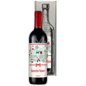 Bohemia Gifts Merlot Magic Christmas red gift wine 750 ml