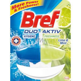Bref Duo Aktiv Lime and Mint liquid toilet block complete 50 ml