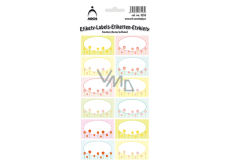 Arch Household stickers spring meadow 12 labels