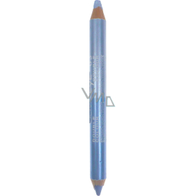 Princessa Davis Eye Double Color eye shadow in pencil + sharpener 003 light blue and blue 6 g