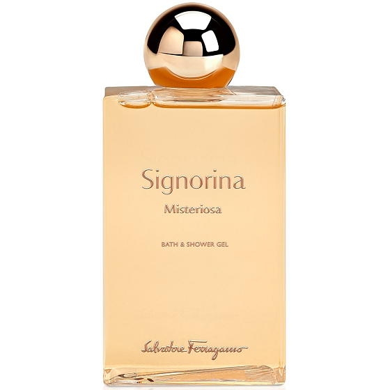 Salvatore Ferragamo Signorina Misteriosa shower gel for women 200 ml