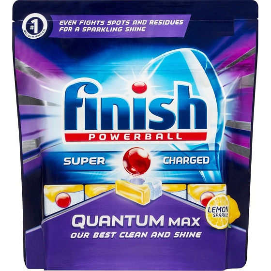 Finish Quantum Max Lemon dishwasher tablets 60 pieces