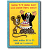 Albi Playing card in the envelope For the birthday Birthday mole Toy Invention Toy Box 14.8 x 21 cm
