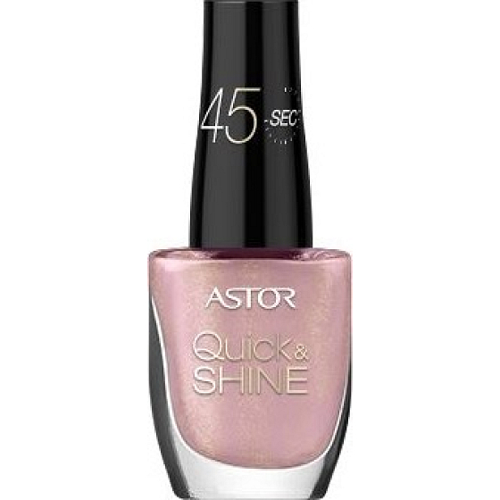 Astor Quick & Shine Nail Polish nail polish 619 Pink Cupcake 8 ml