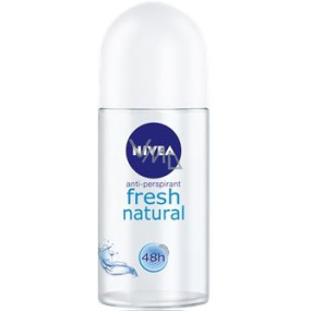 Nivea Fresh Natural ball antiperspirant deodorant roll-on for women 50 ml