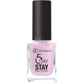 Dermacol 5 Day Stay Long-lasting nail polish 03 Secret Wish 11 ml