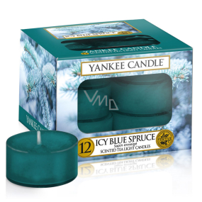 Yankee Candle Icy Blue Spruce - Icy Blue Spruce Scented Tea Candle 12 x 9.8 g