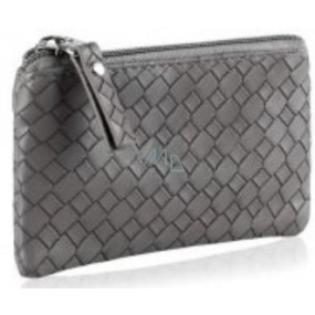 Diva & Nice Cosmetic handbag gray 11.5 x 8 x 0.5 cm