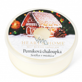 Heart & Home Candle Gingerbread house Soybean Scented Candle in a cup burns up to 12 hours 36 g