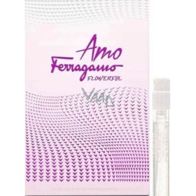 Salvatore Ferragamo Amo Ferragamo Flowerful Eau de Toilette for Women 1.5 ml with spray, vial