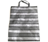 Plastic Nova Shopping bag PVC striped, large 42 x 55 cm 20 kg