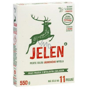 Deer Soap washing powder box 11 doses 550 g