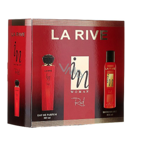 La Rive In Woman Red perfumed water 100 ml + deodorant spray 150 ml, gift set