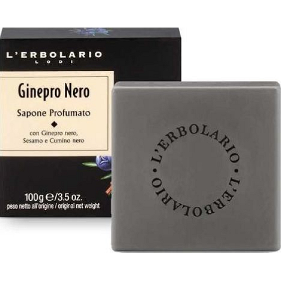 L'Erbolario Black Juniper Gentle Soap 100 g