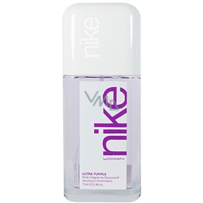 Nike Ultra Purple Woman perfumed deodorant glass for women 75 ml