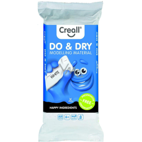 Creall Do & Dry self-hardening modeling compound white 1 kg