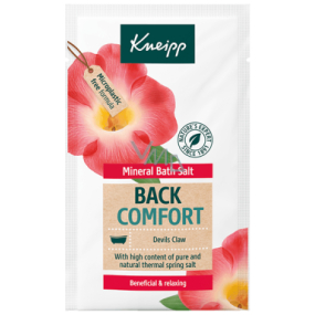 Kneipp Back Comfort bath salt relieves 60 g of back and neck pain