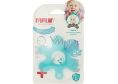 Baby Farlin Silicone bite ring blue 0+ months