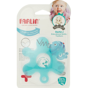Baby Farlin Silicone bite ring blue 0+ months