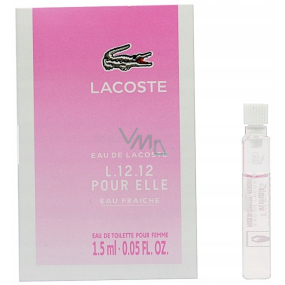Lacoste Eau de Lacoste L.12.12 Pour Elle Eau Fraiche Eau de Toilette for women 1,5 ml with spray, vial