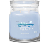 Yankee Candle Ocean Air - Ocean Air scented candle Signature medium glass 2 wicks 368 g
