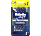 Gillette Blue3 Plus Comfort razor 4 pieces for men