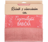 Albi Gift towel - Perfect Woman pink 50 x 90 cm