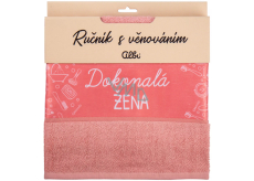 Albi Gift towel - Perfect Woman pink 50 x 90 cm