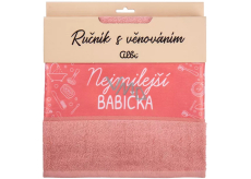 Albi Gift towel - Perfect Woman pink 50 x 90 cm