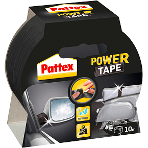 PATTEX Power tape black adhesive tape, 50 mm × 10 m