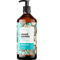Wood Santal & Lotus liquid hand soap 1 l, dispenser