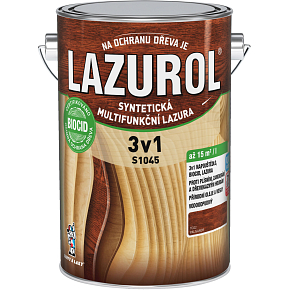 Lazurol 3v1 S1045 thin-layer wood stain T022 rosewood 4 l