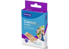 Cosmos Flexible textile elastic patch in 2 sizes 20 pieces