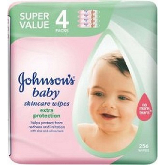 Johnsons Baby Extra Protection Baby Wet wipes for children 256 pieces