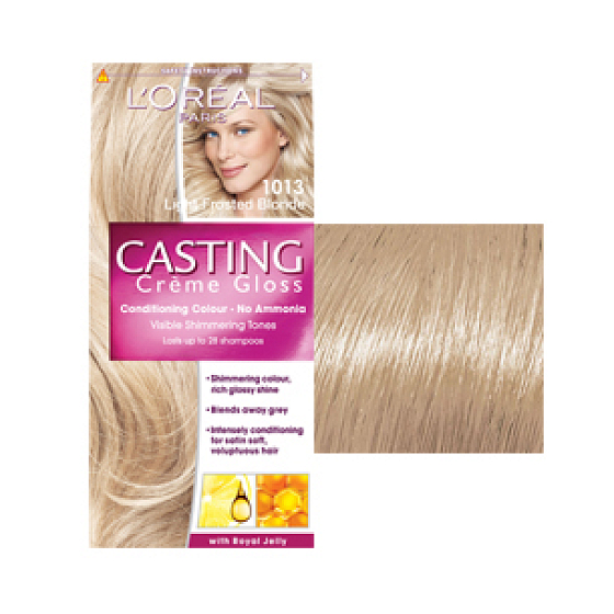Loreal Paris Casting Creme Gloss hair color 1013 blond light sand