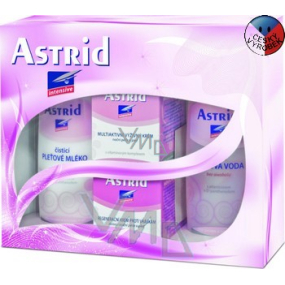 Astrid Intensive lotion and water + regenerating cream + multi-active cream, cosmetic set