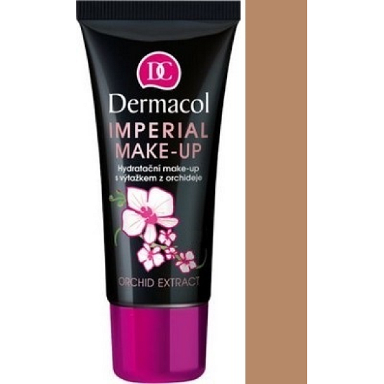 Dermacol Imperial Moisturizing Makeup with Orchid Extract Makeup 4 Tan 30 ml